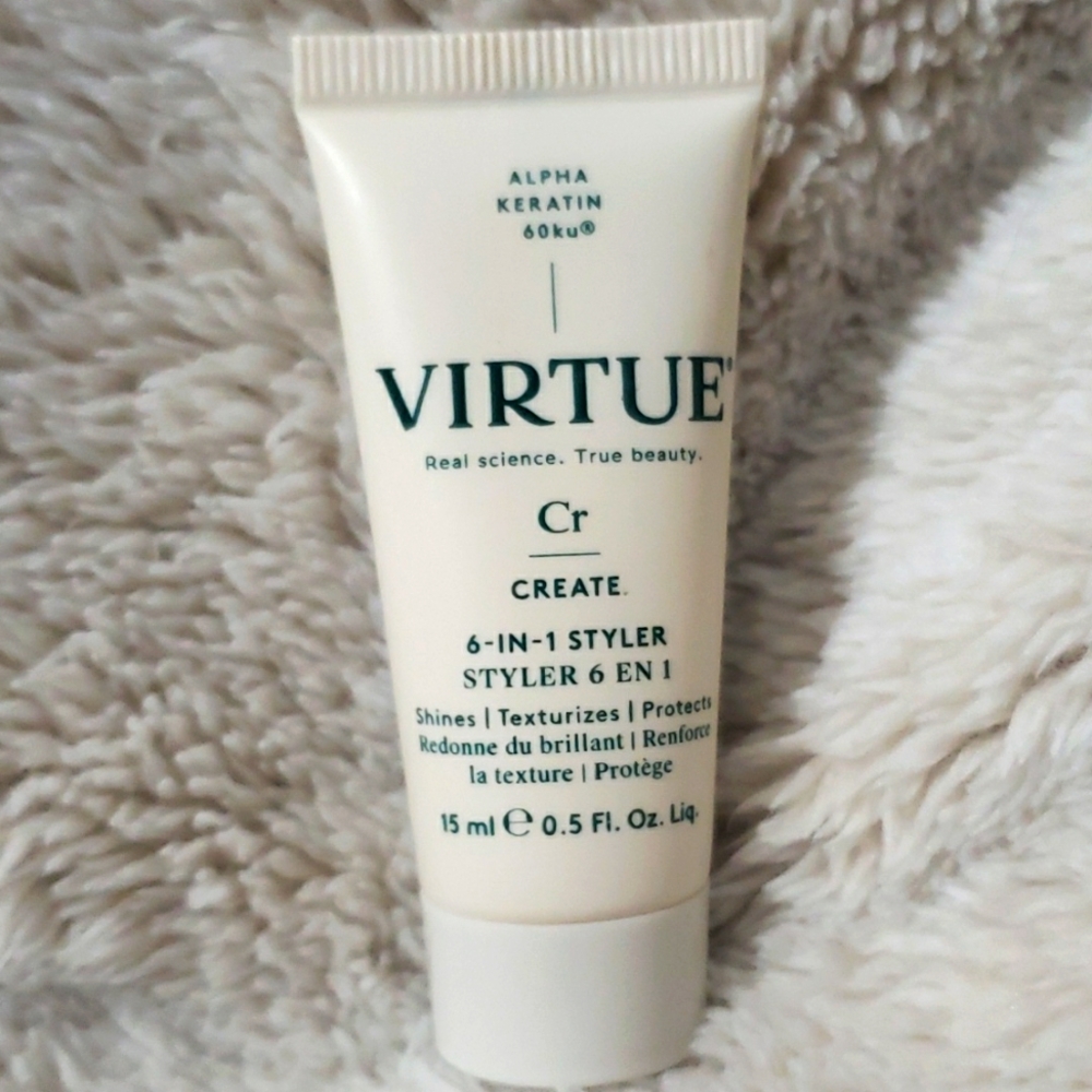 VIRTUE 6-IN-1 VITAMIN E HAIR-SMOOTHING STYLER.